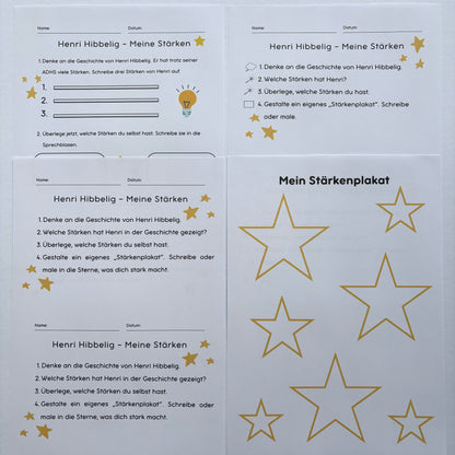 Meine Stärken - Unterrichtsmaterial zu "Henri Hibbelig"