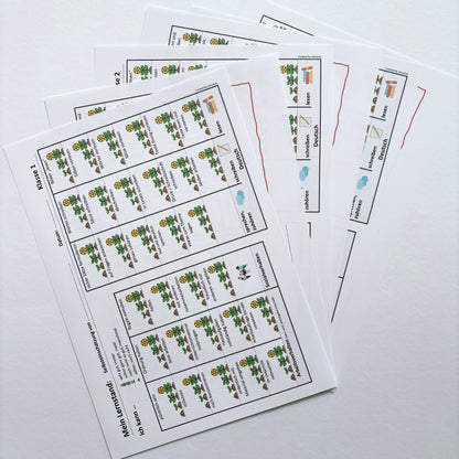 Lernstandsgespräch - Dokument für die 1.-3. Klasse