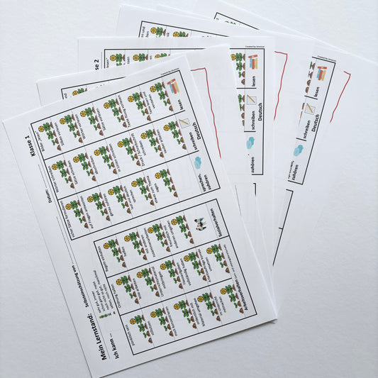 Lernstandsgespräch - Dokument für die 1.-3. Klasse